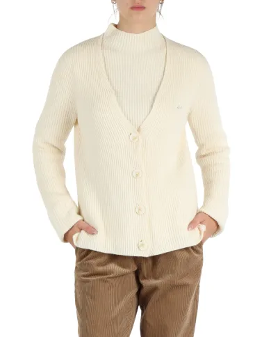 SUN 68 CARDIGAN PANNA