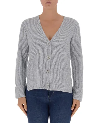 SUN 68 CARDIGAN GRIGIO