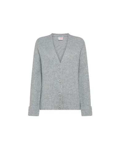SUN 68 CARDIGAN GRIGIO