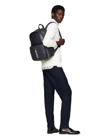 TOMMY HILFIGER ZAINO BLU TOMMY HILFIGER ZAINO BLU