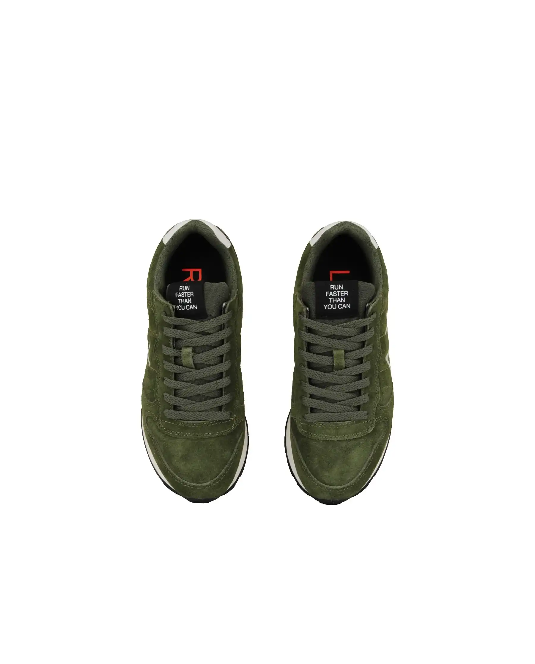 SUN 68 SNEAKERS VERDE MILITARE