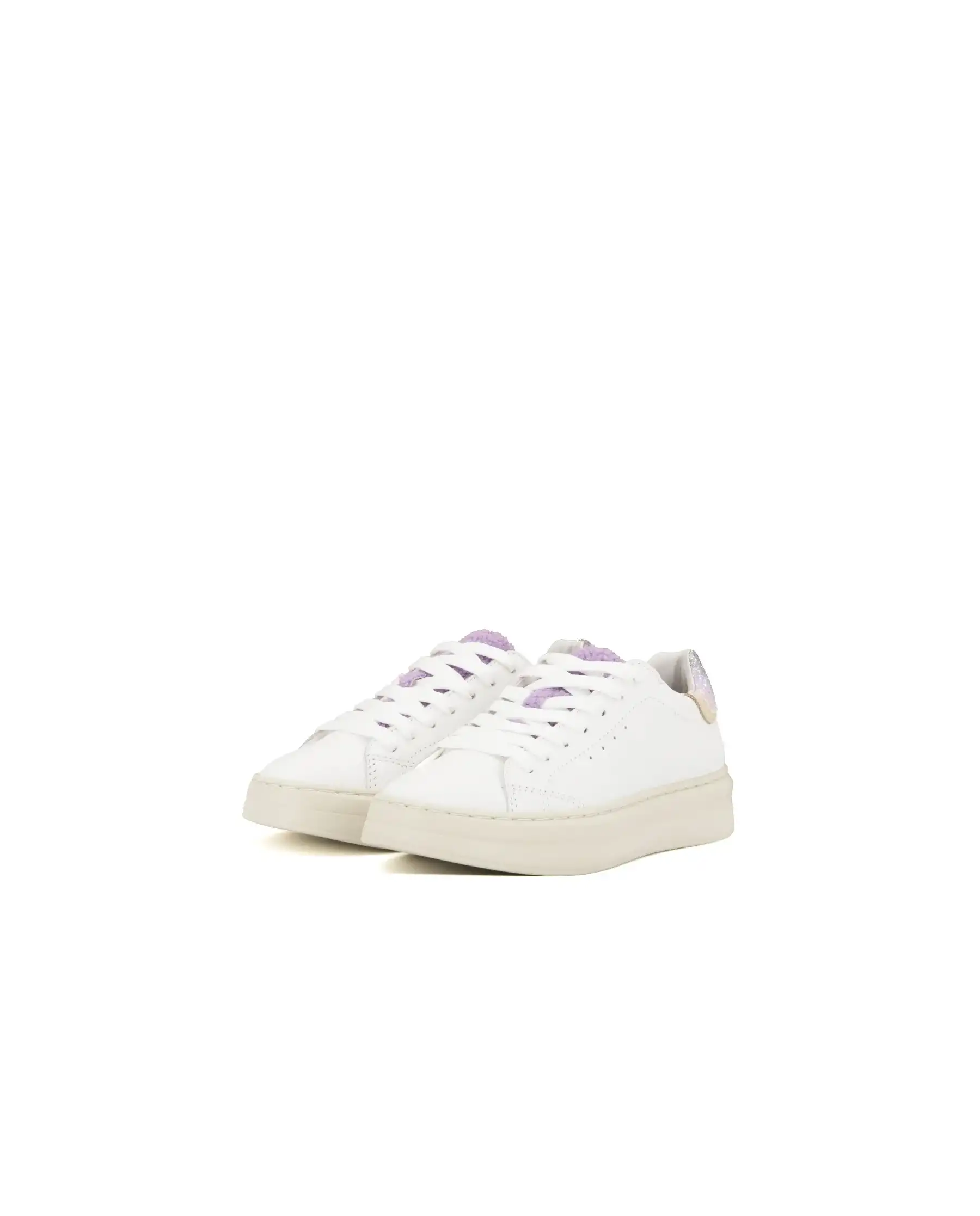SUN 68 SNEAKERS BIANCO