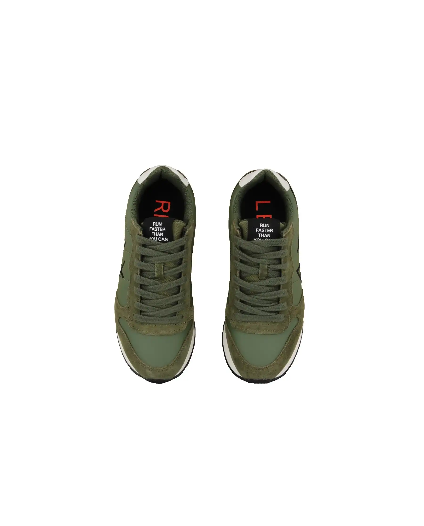 SUN 68 SNEAKERS VERDE MILITARE