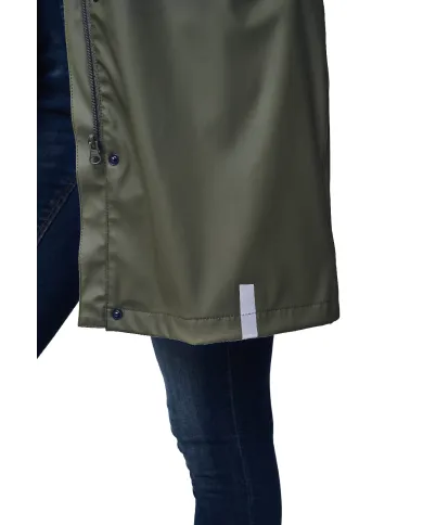 ICHI IMPERMEABILE VERDE