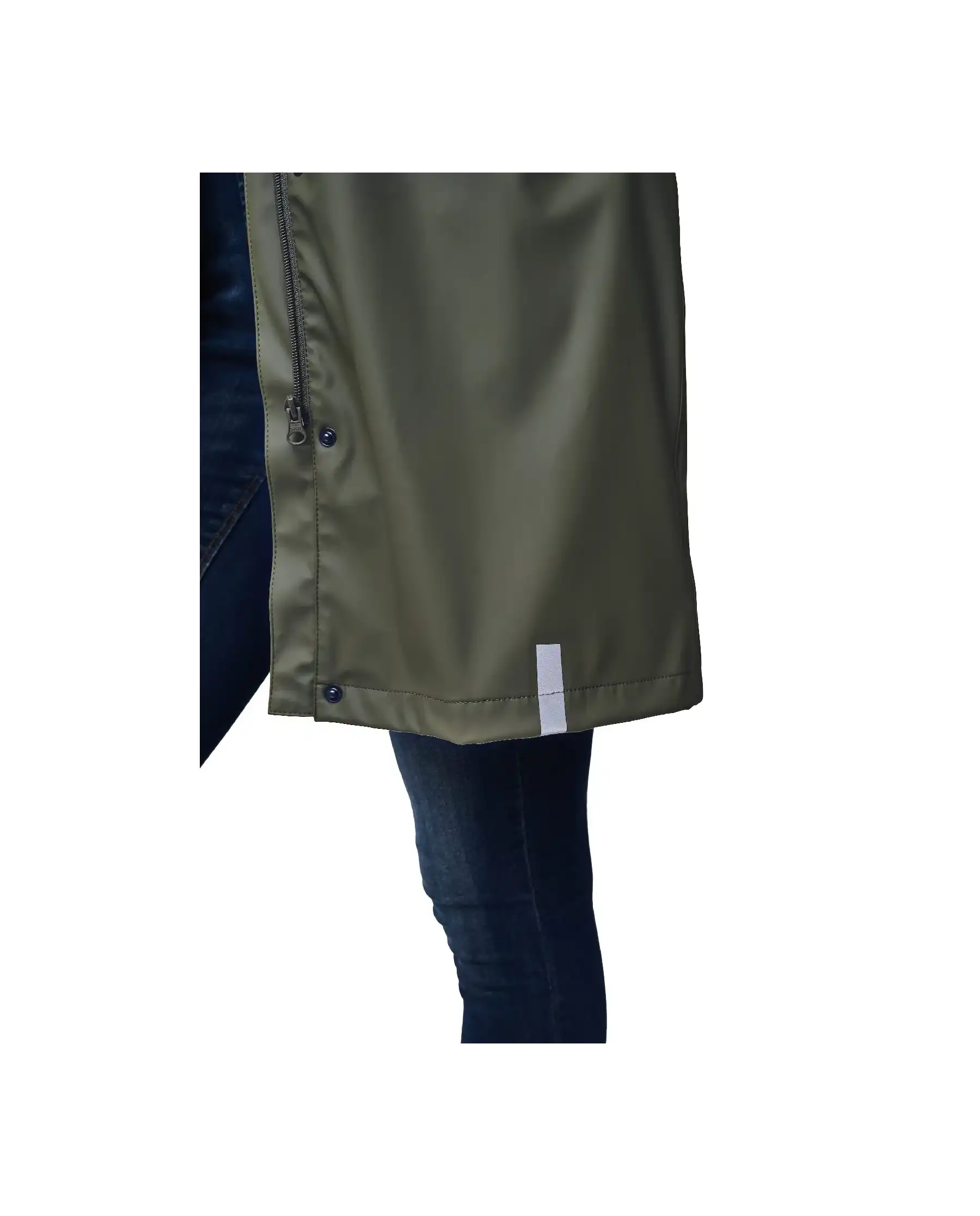 ICHI IMPERMEABILE VERDE