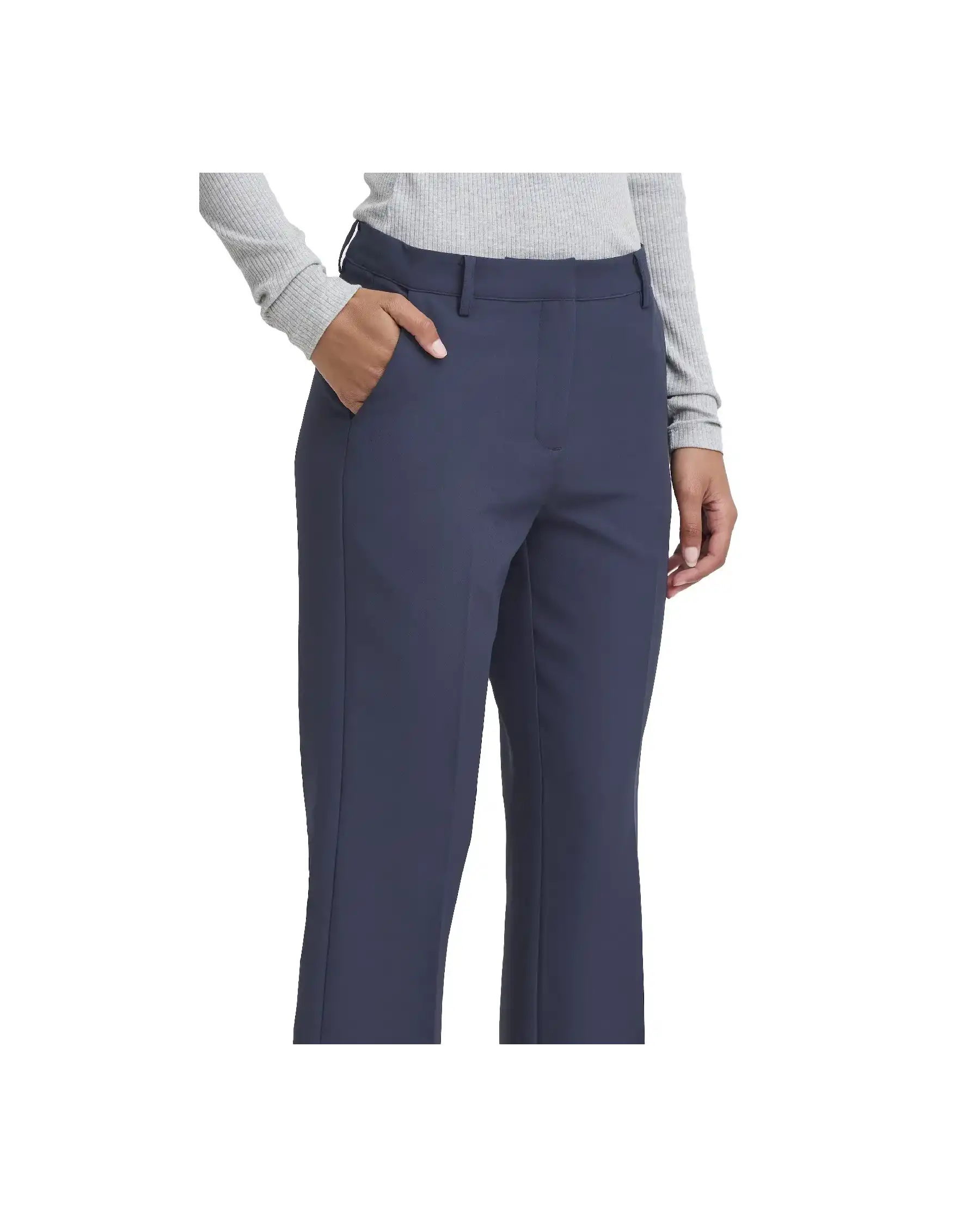 ICHI PANTALONI BLU