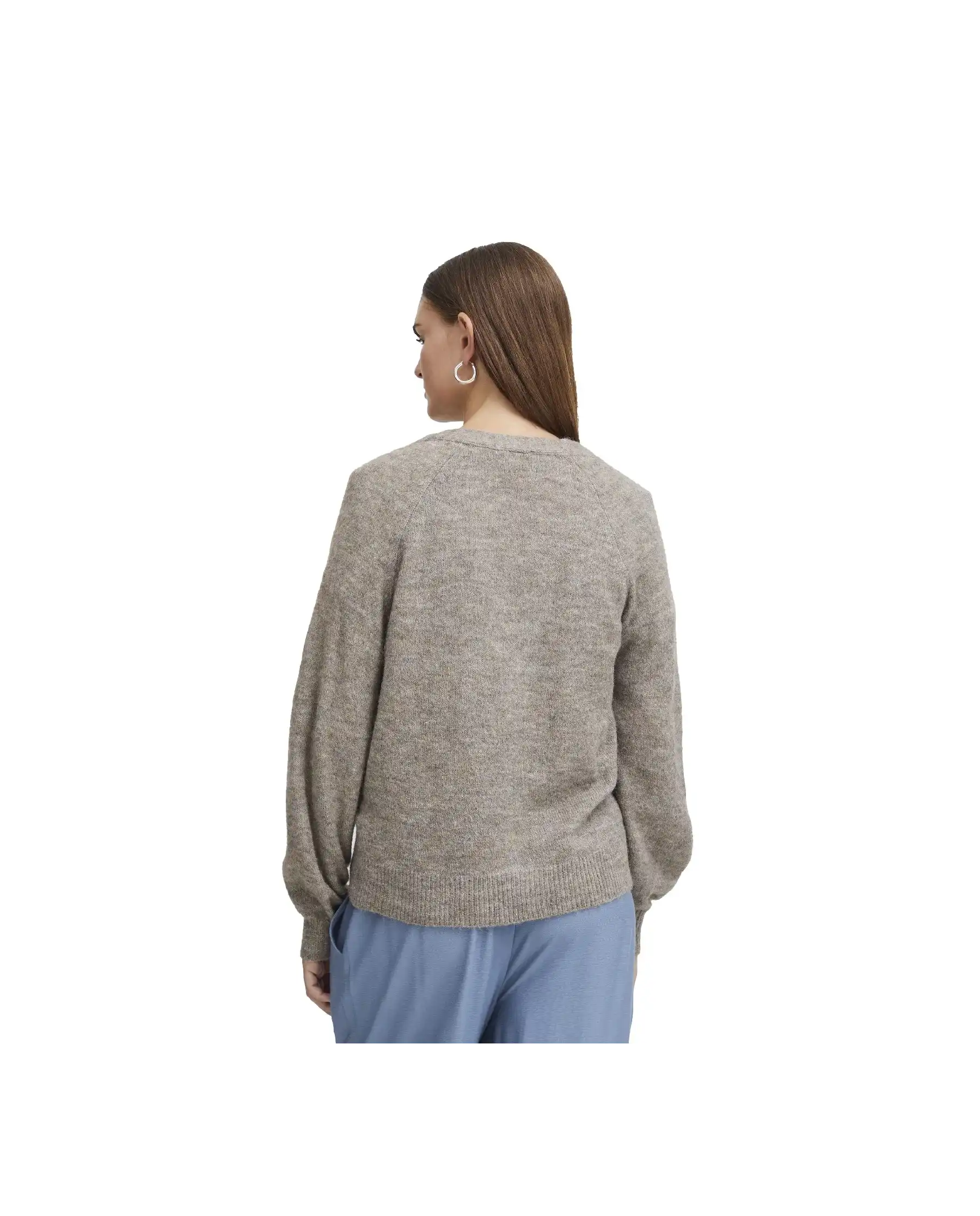 ICHI CARDIGAN GRIGIO