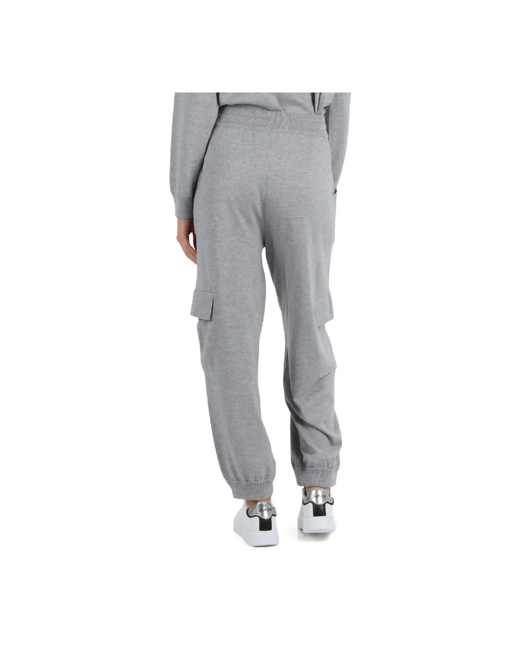 SUN 68 PANTALONI CARGO GRIGIO