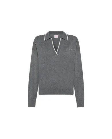 SUN 68 POLO GRIGIO
