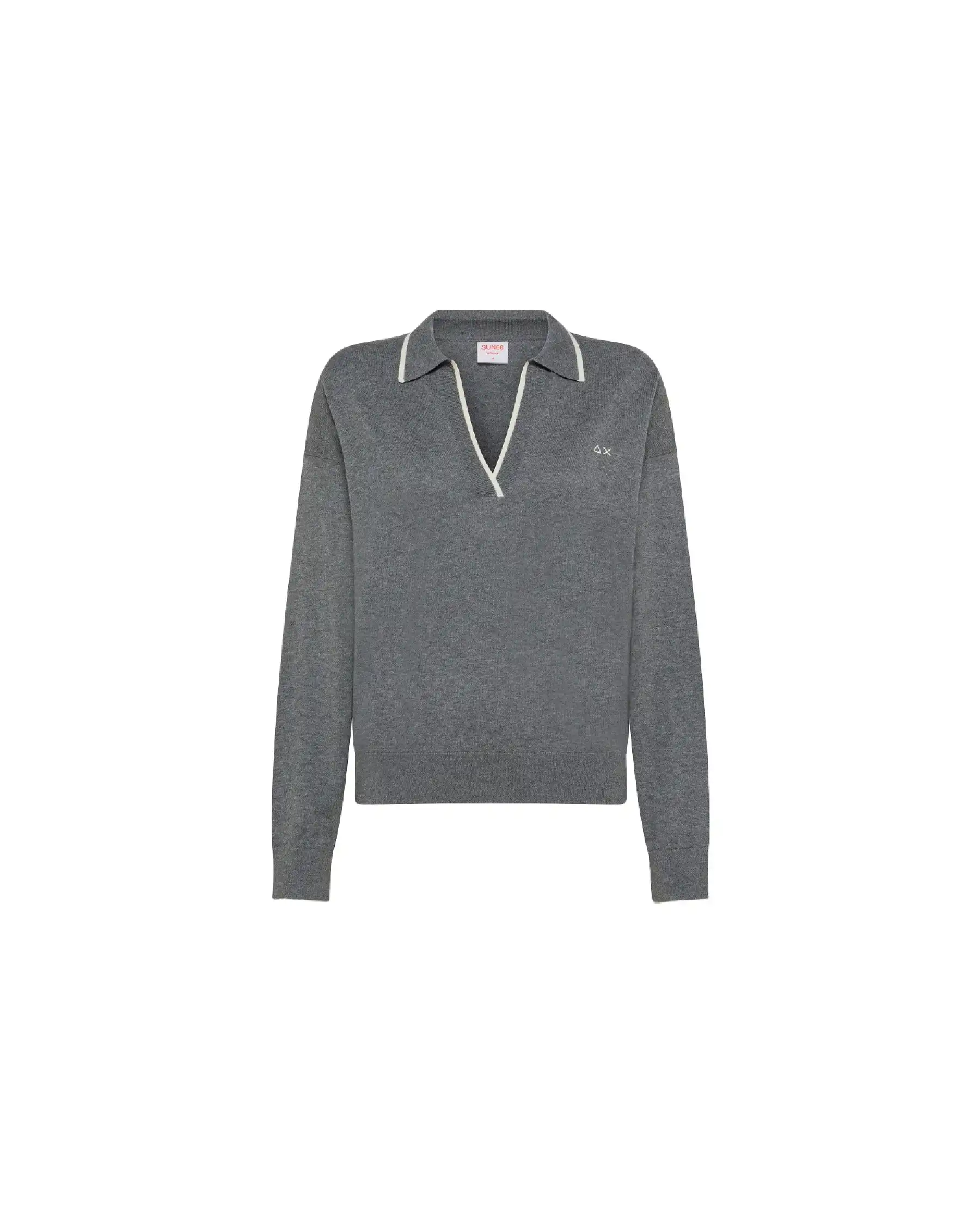 SUN 68 POLO GRIGIO