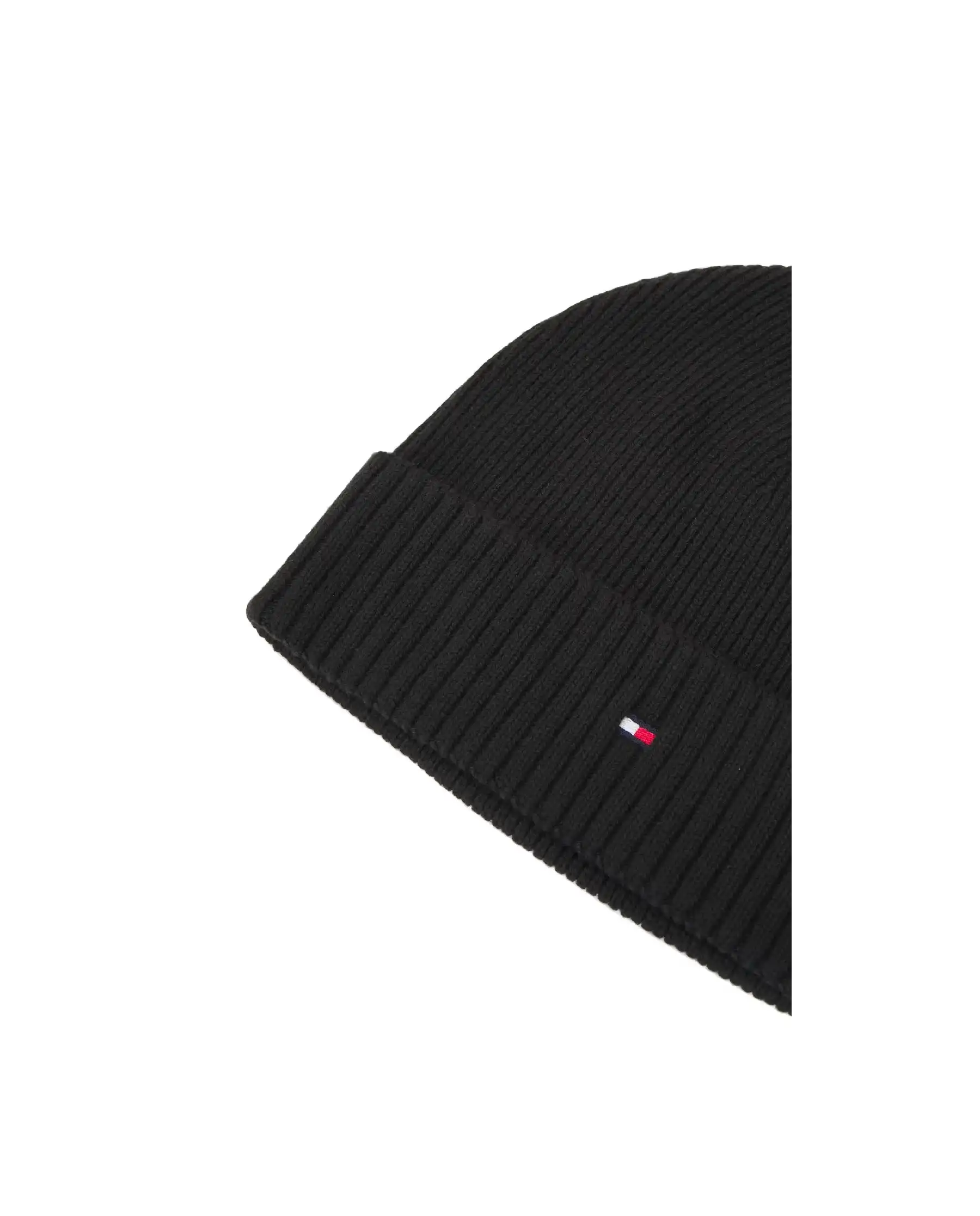 TOMMY HILFIGER SET BERRETTO E SCIARPA NERO