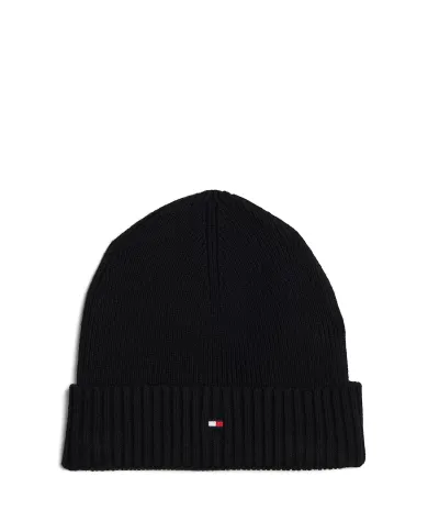 TOMMY HILFIGER BERRETTO NERO TOMMY HILFIGER BERRETTO NERO