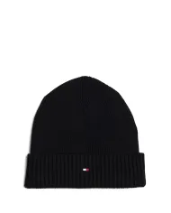 TOMMY HILFIGER BERRETTO NERO TOMMY HILFIGER BERRETTO NERO