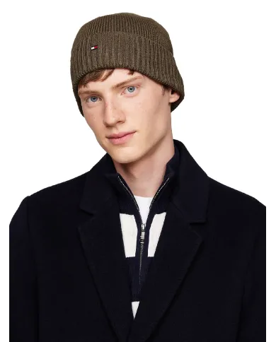 TOMMY HILFIGER BERRETTO VERDE TOMMY HILFIGER BERRETTO VERDE