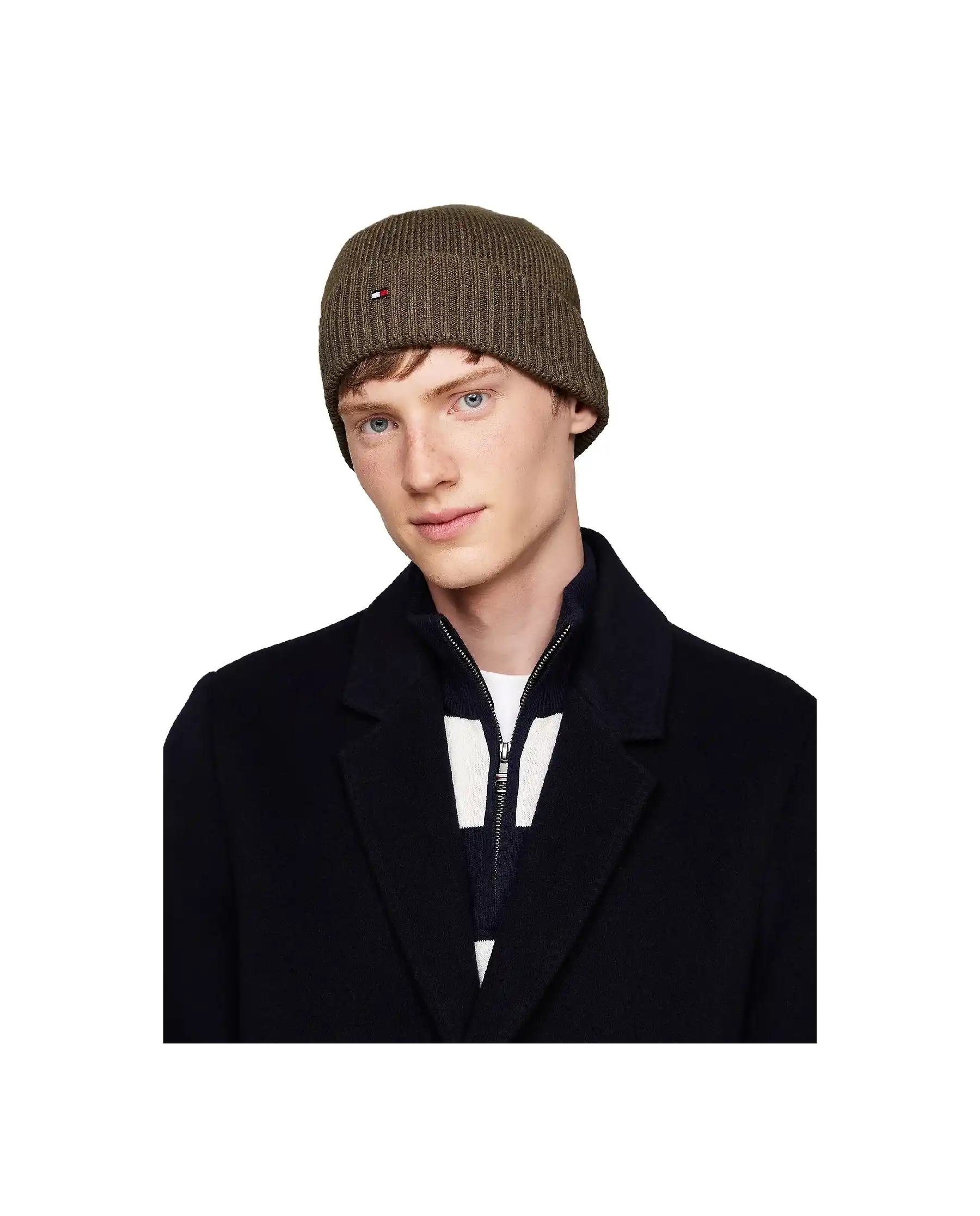 TOMMY HILFIGER BERRETTO VERDE TOMMY HILFIGER BERRETTO VERDE