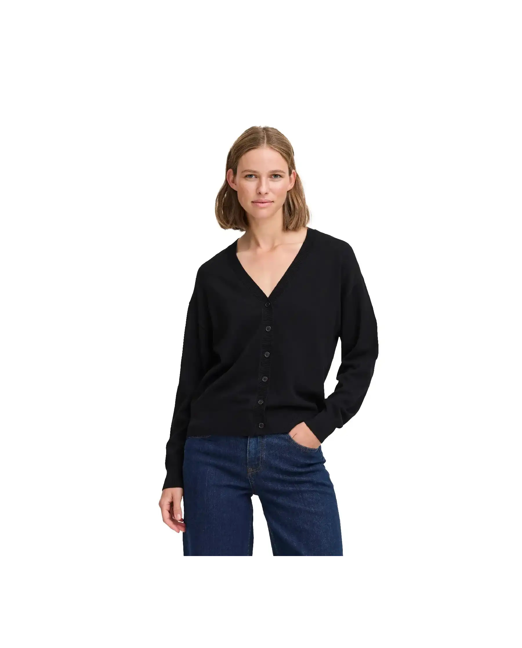 B.YOUNG CARDIGAN NERO