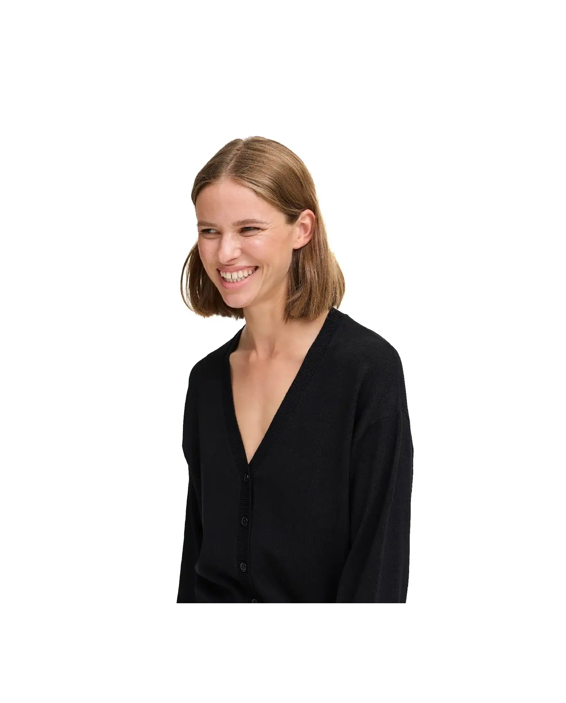 B.YOUNG CARDIGAN NERO