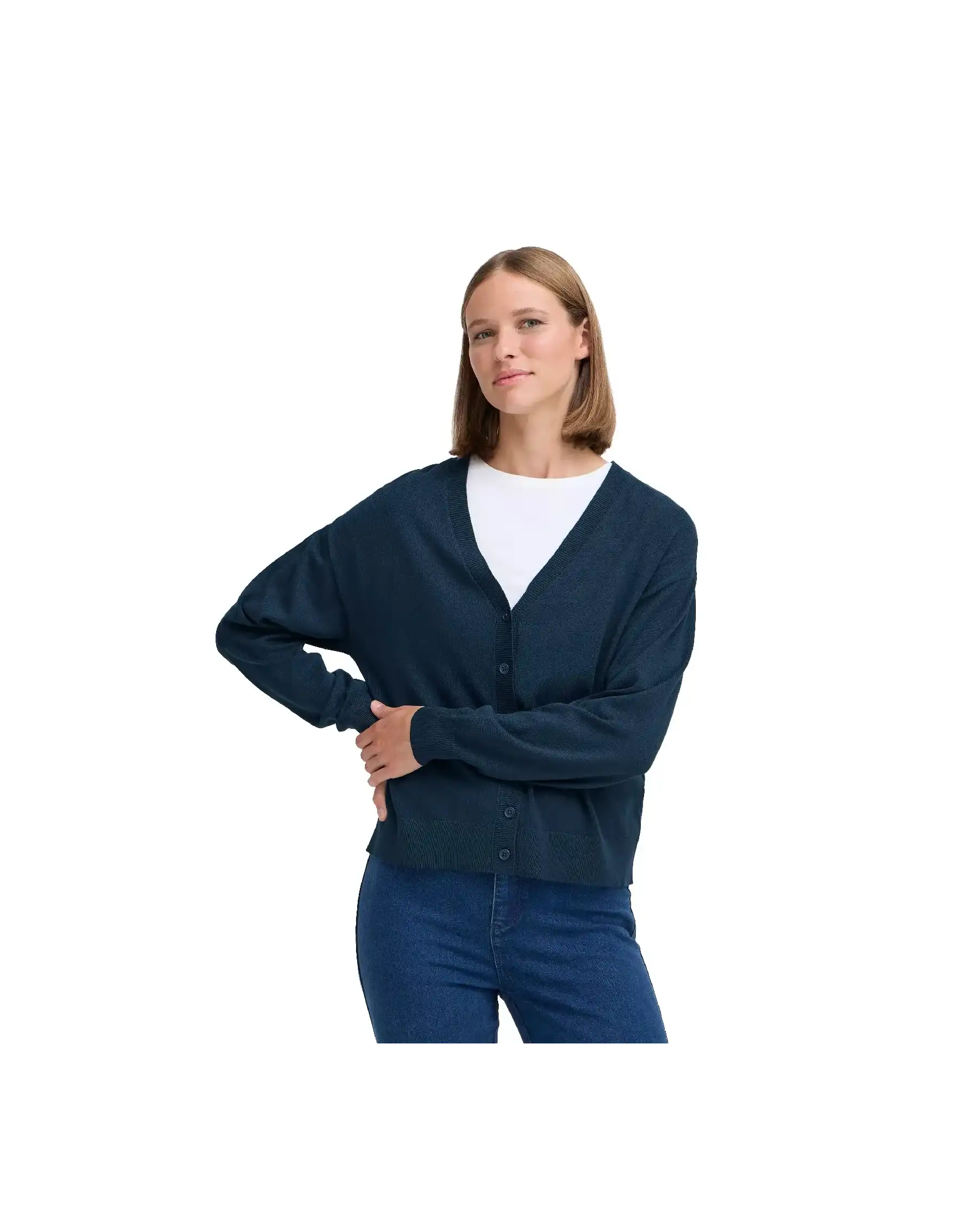 B.YOUNG CARDIGAN BLU