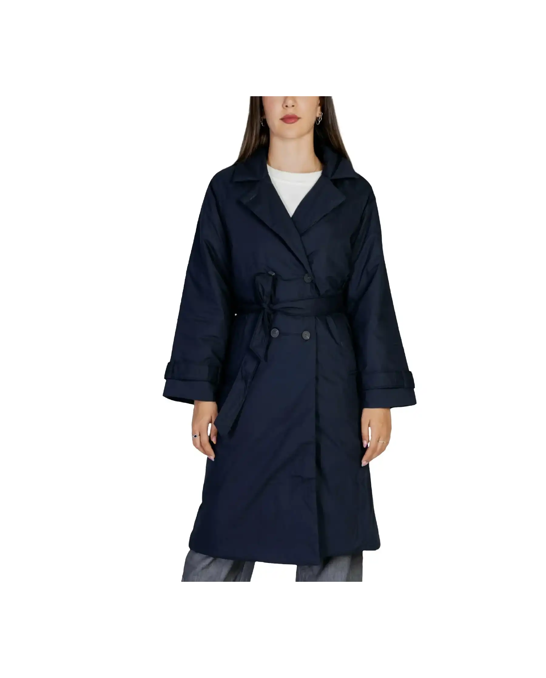 ICHI CAPPOTTO BLU