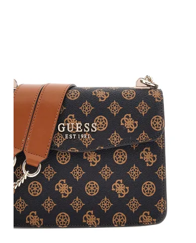 GUESS BORSA MARRONE