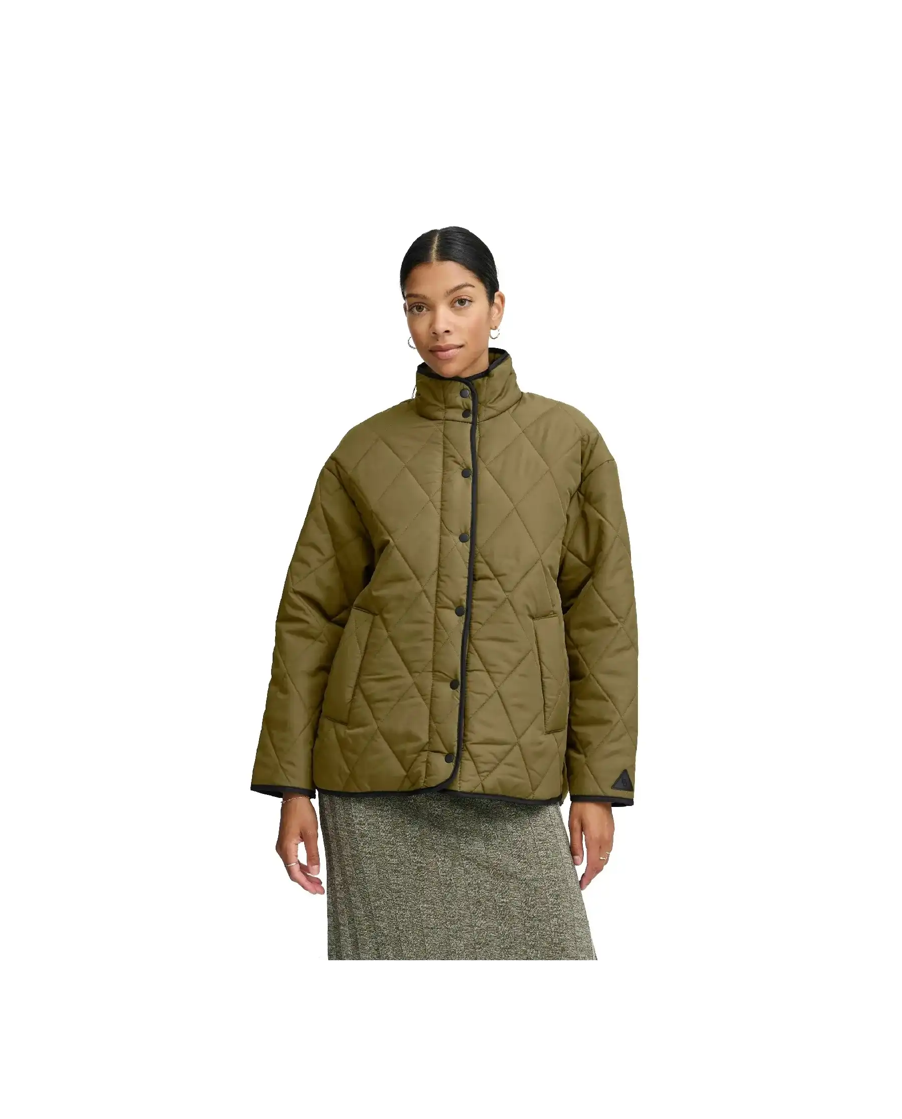 B.YOUNG GIUBBOTTO VERDE MILITARE