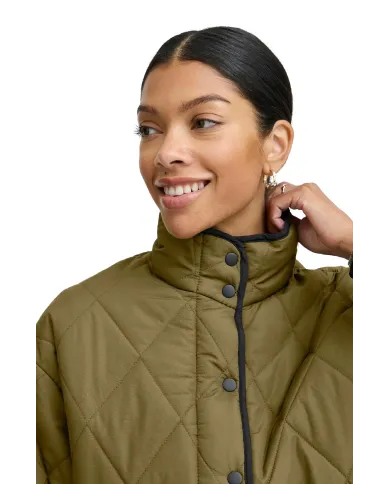 B.YOUNG GIUBBOTTO VERDE MILITARE