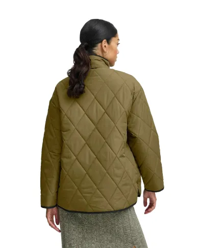 B.YOUNG GIUBBOTTO VERDE MILITARE