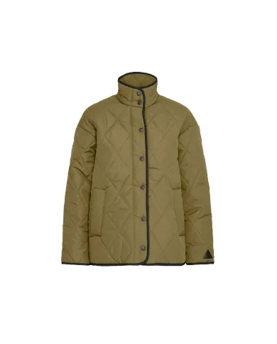 B.YOUNG GIUBBOTTO VERDE MILITARE