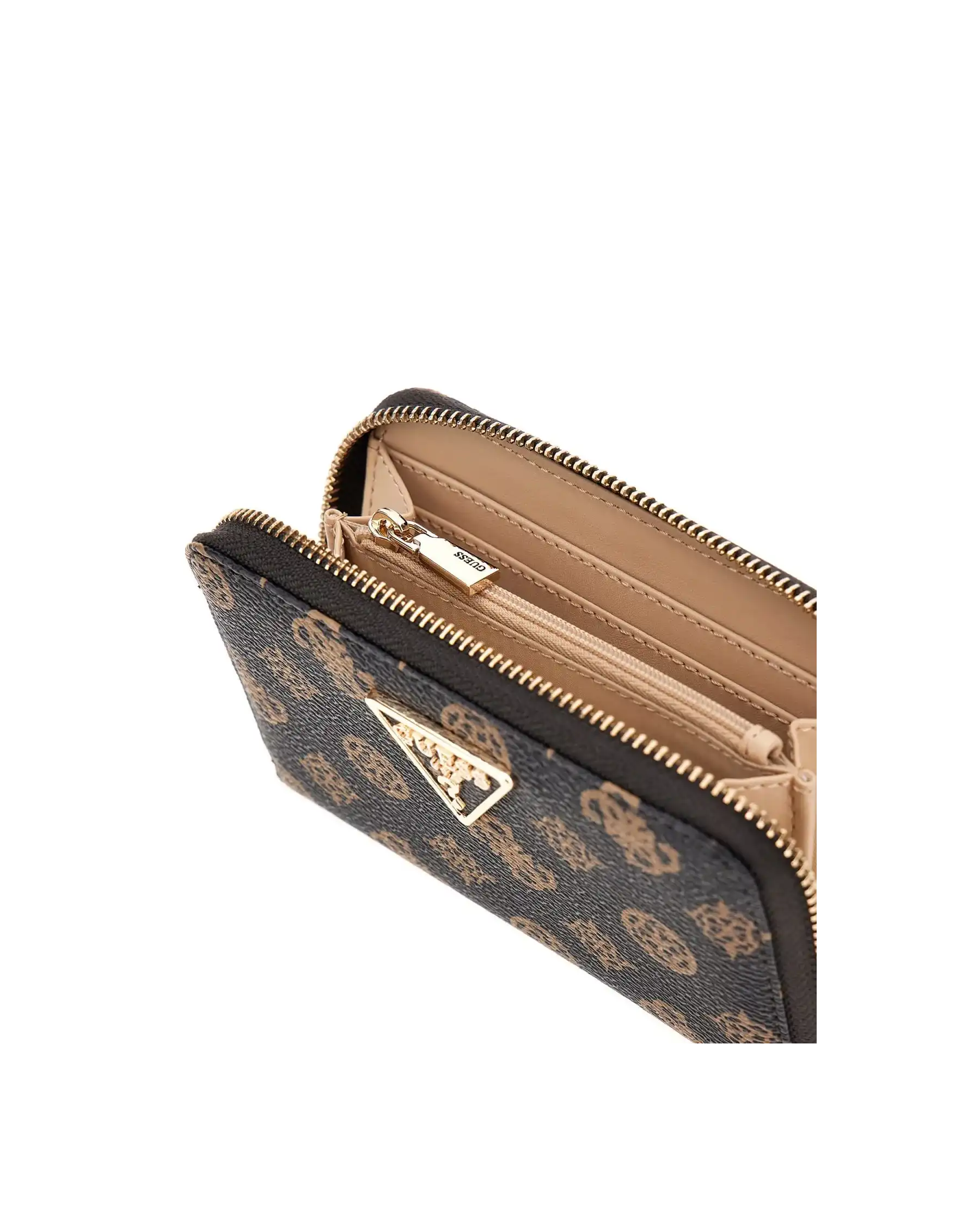 GUESS PORTAFOGLIO MARRONE