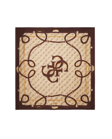 GUESS FOULARD MARRONE GUESS FOULARD MARRONE