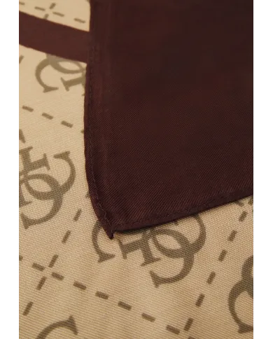GUESS FOULARD MARRONE