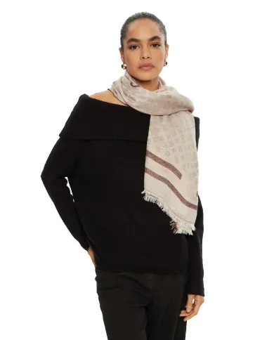 GUESS FOULARD BEIGE GUESS FOULARD BEIGE