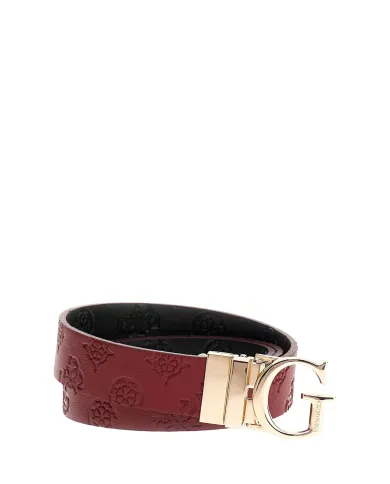 GUESS CINTURA ROSSO