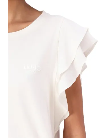 LIU JO T-SHIRT BIANCO LIU JO T-SHIRT BIANCO