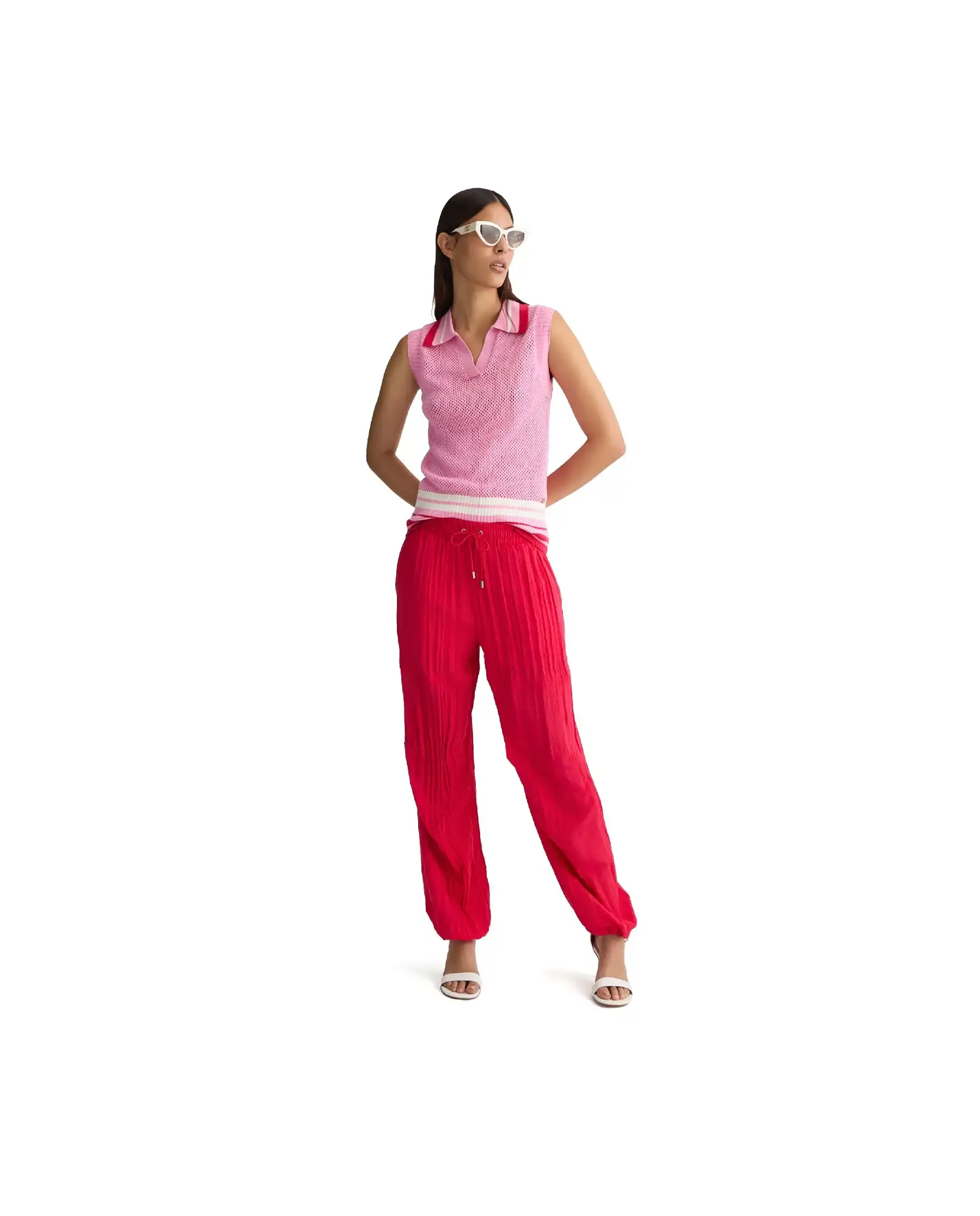 LIU JO PANTALONI ROSSO