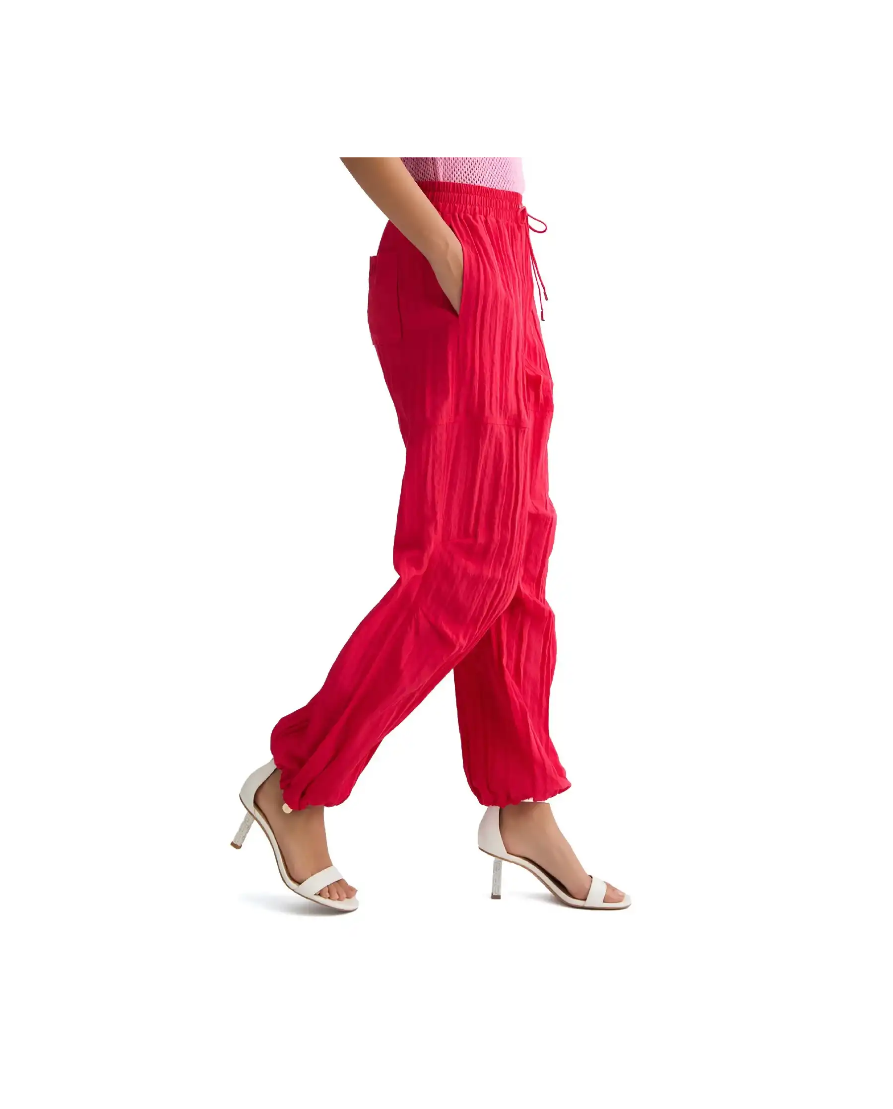 LIU JO PANTALONI ROSSO