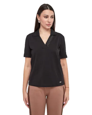 LIU JO T-SHIRT NERO LIU JO T-SHIRT NERO