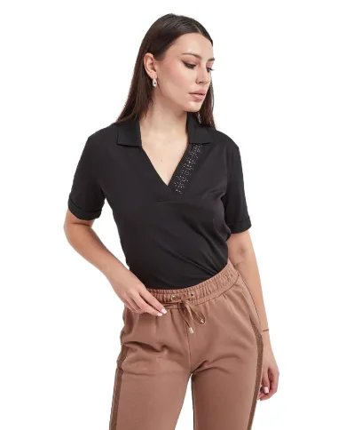 LIU JO T-SHIRT NERO LIU JO T-SHIRT NERO