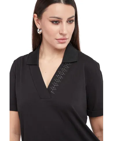 LIU JO T-SHIRT NERO LIU JO T-SHIRT NERO
