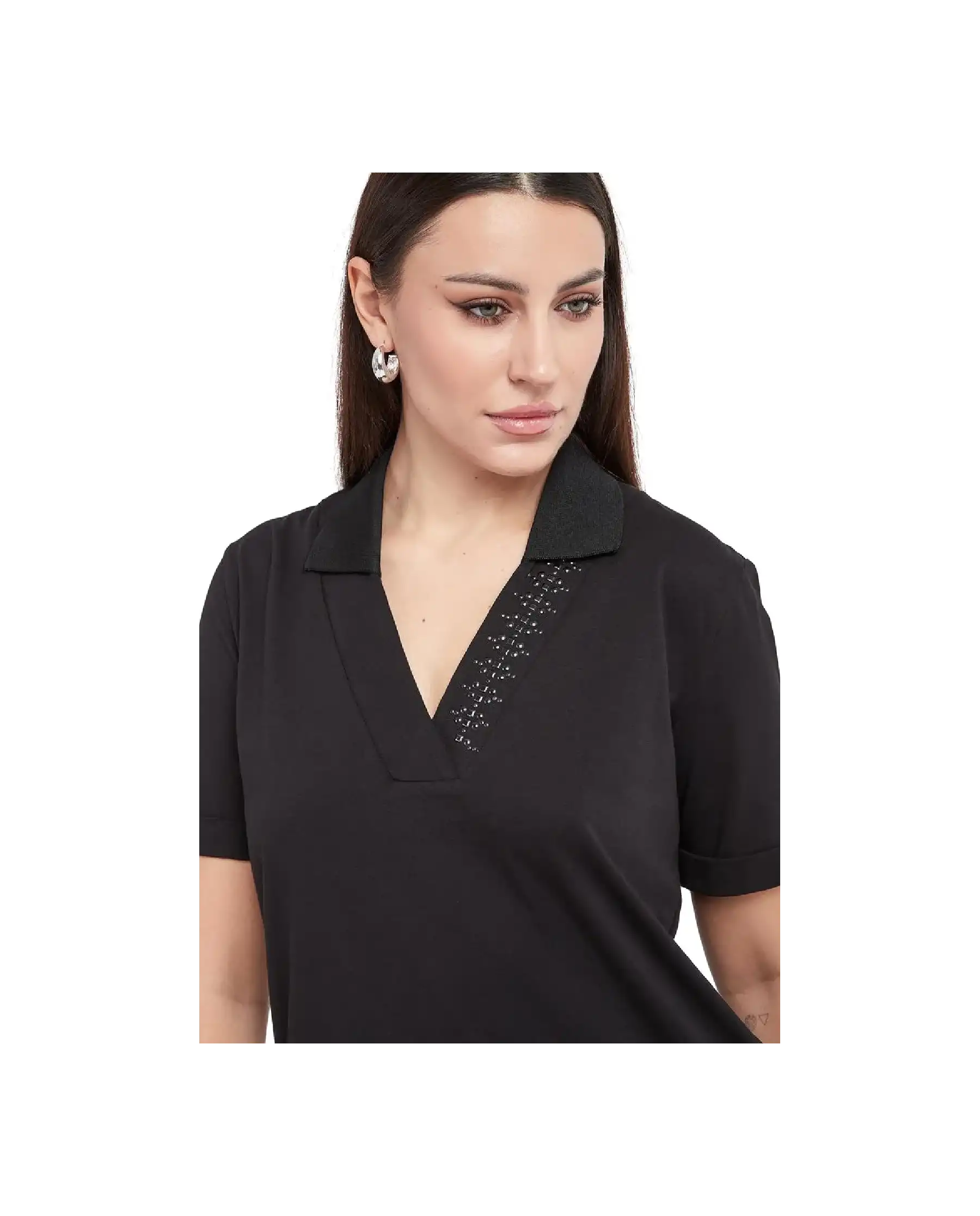 LIU JO T-SHIRT NERO