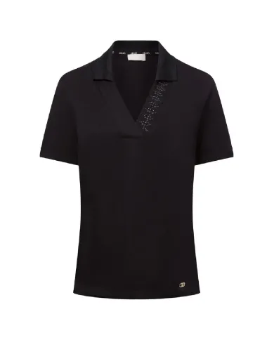 LIU JO T-SHIRT NERO LIU JO T-SHIRT NERO
