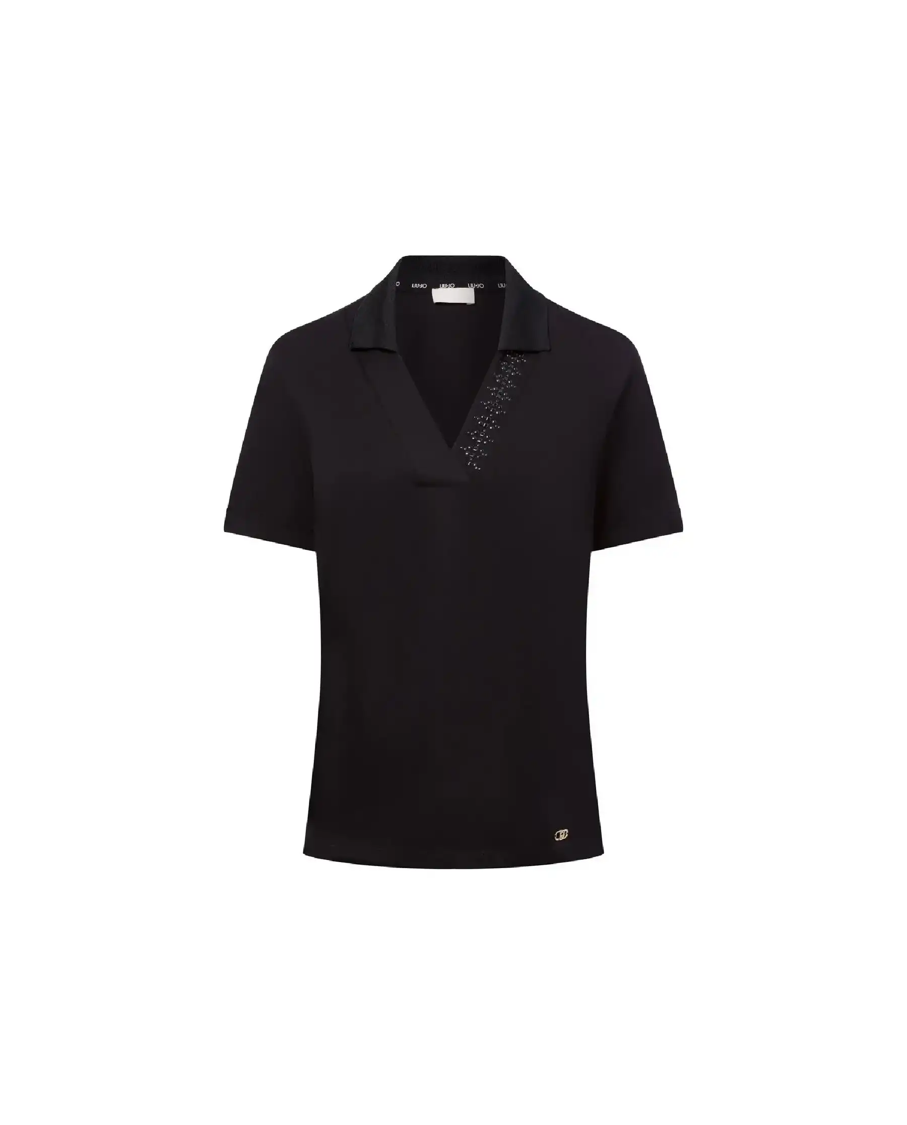 LIU JO T-SHIRT NERO
