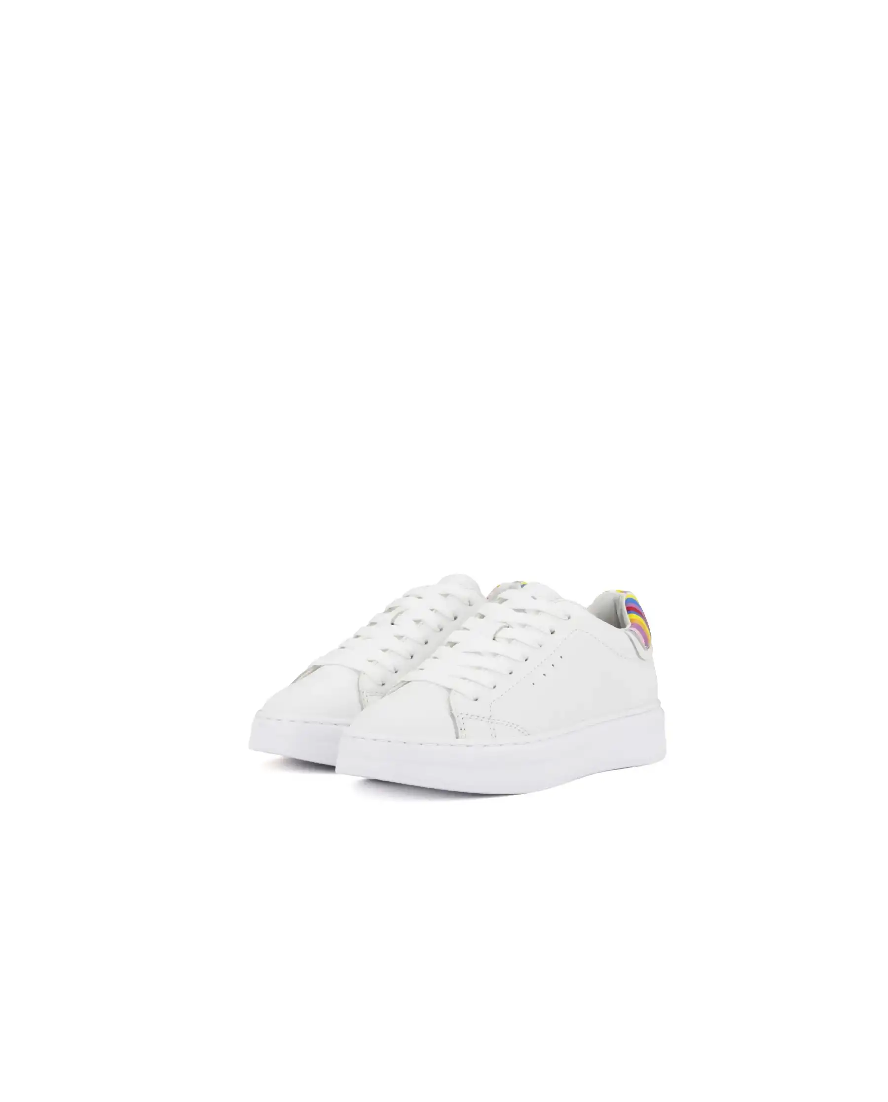 SUN 68 SNEAKERS BIANCO