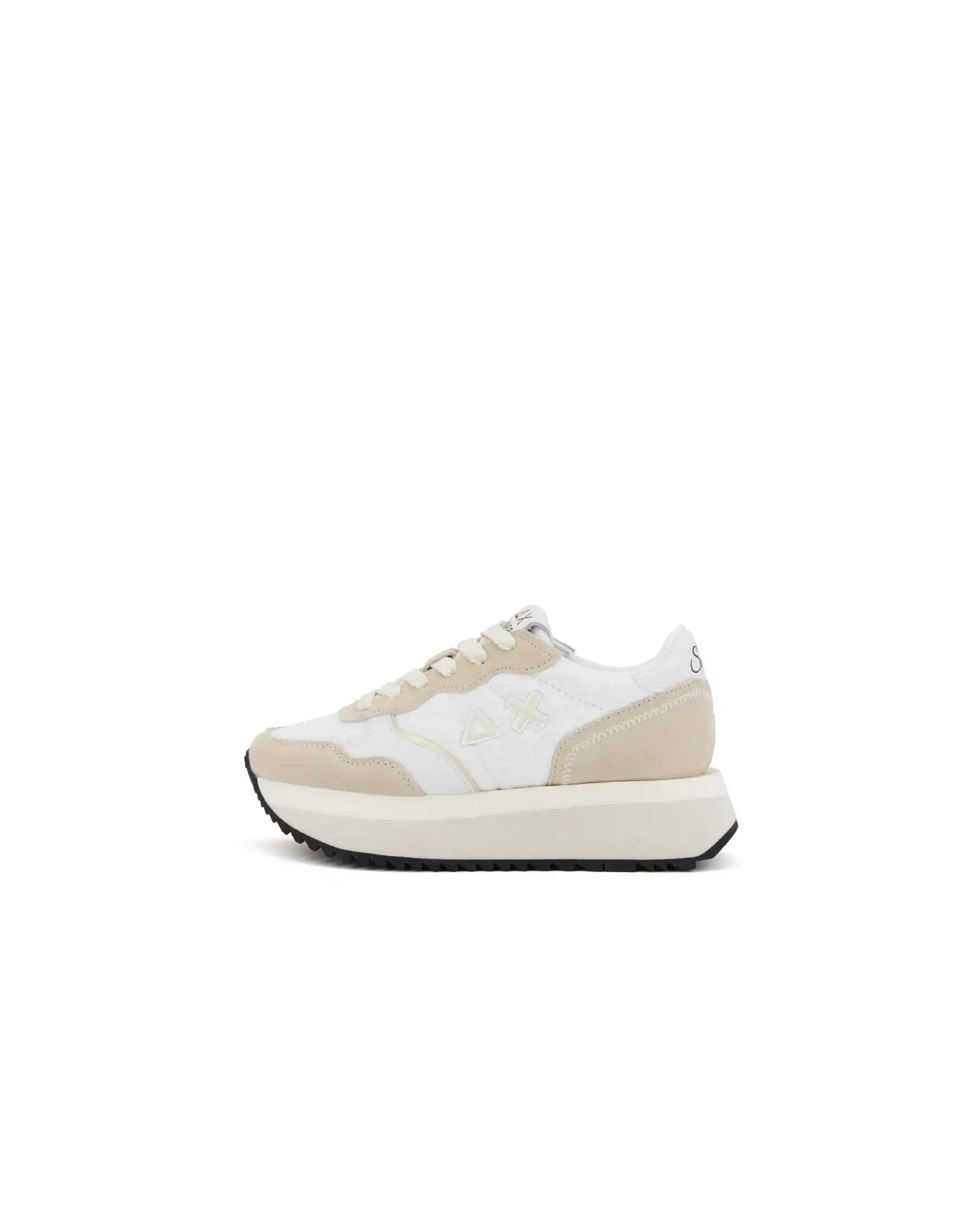 SUN 68 SNEAKERS BIANCO