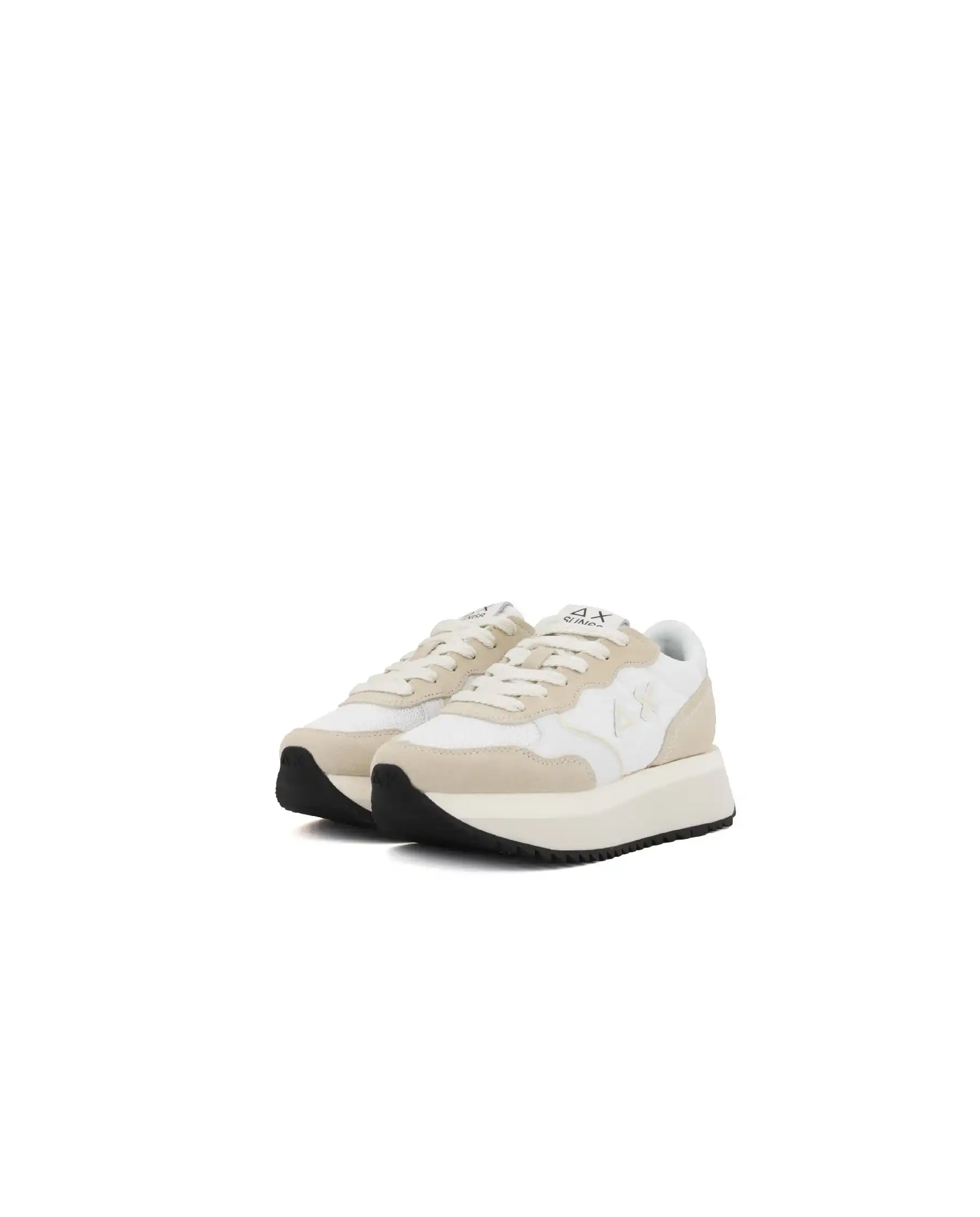 SUN 68 SNEAKERS BIANCO