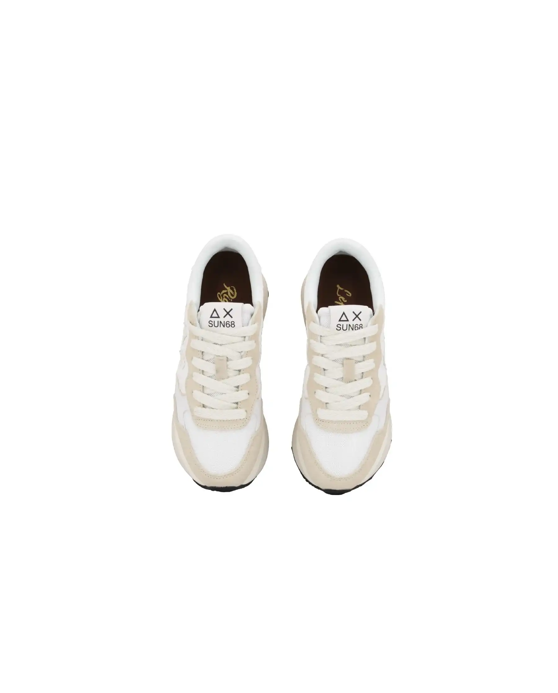 SUN 68 SNEAKERS BIANCO