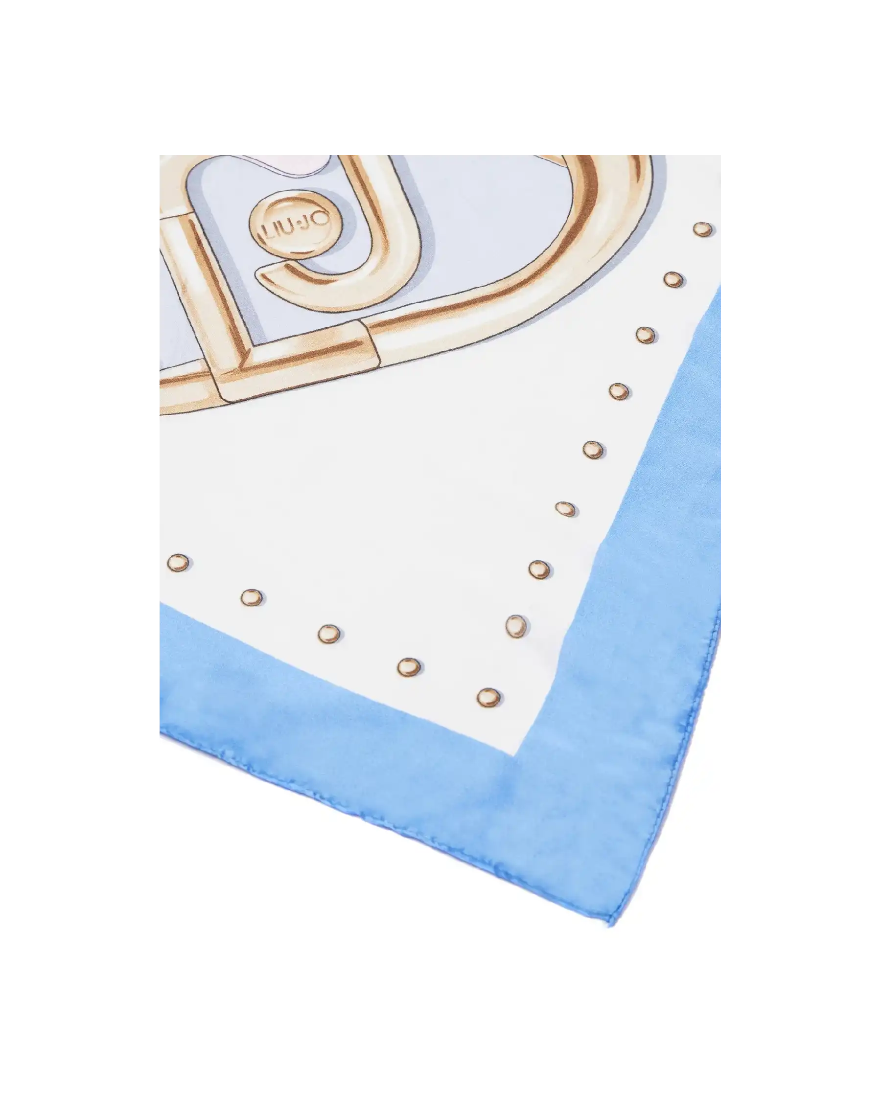 LIU JO FOULARD AZZURRO