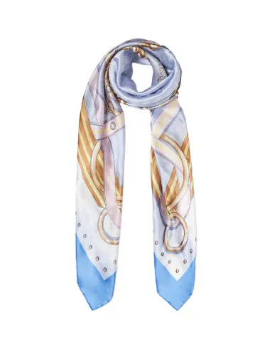 LIU JO FOULARD AZZURRO