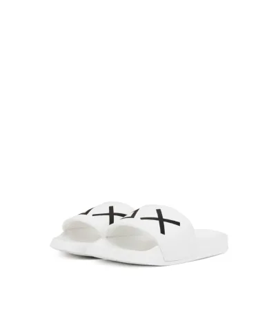 SUN 68 SLIPPERS BIANCO