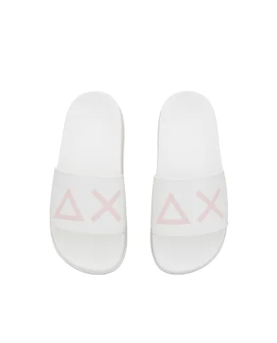 SUN 68 SLIPPERS BIANCO